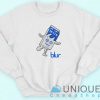 Blur Band Milk Logo Sweatshirt