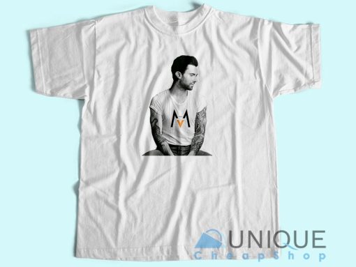 Adam Levine Maroon 5 T-Shirt White