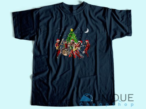 Aerosmith Band Merry Christmas T-Shirt