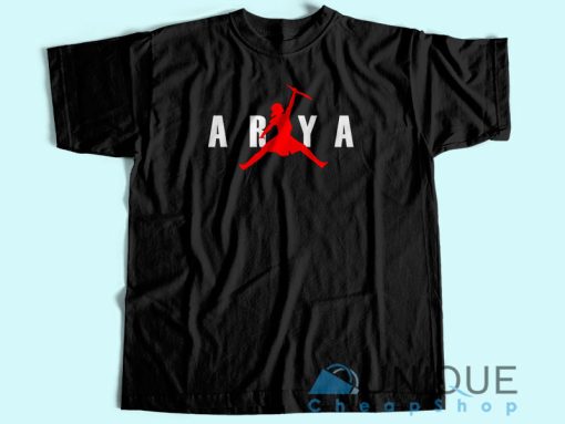 Jordan Arya Stark Air Jump Parody T Shirt