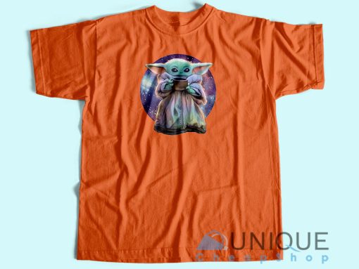 Baby Yoda Want Soup Galaxy T Shirt