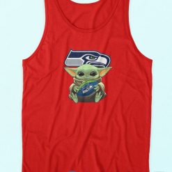 Baby Yoda Seattle Seahawks Tank Top