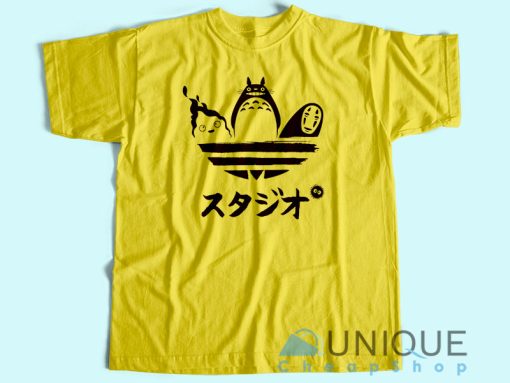 Totoro Adidas T shirt
