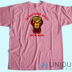 Bape Marvel Iron Man T-Shirt