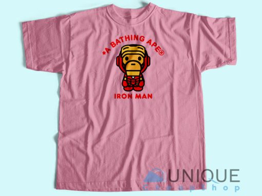 Bape Marvel Iron Man T-Shirt