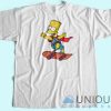 Bart Simpson Skateboard T-Shirt