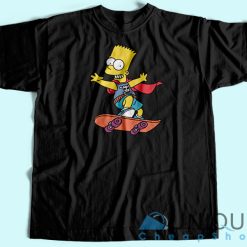 Bart Simpson Skateboard T-Shirt