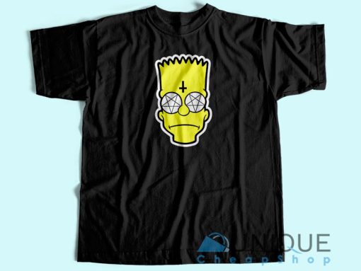 Bart Simpson Satanic T-Shirt