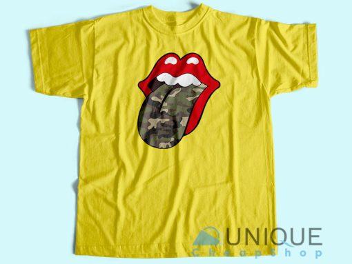 Camo Lips T-Shirt