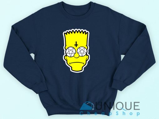 Bart Simpson Satanic Sweatshirt