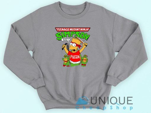 Simpson Teenage Mutant Ninja Turtles Sweatshirt
