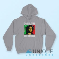 Hoodie Bob Marley One Love Hoodie Grey