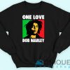 Bob Marley One Love Black Sweatshirt