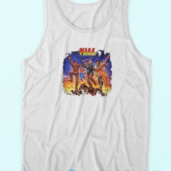 Kill Destroyers Horror Characters Tank Top White