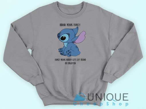 Disney Stitch Grey Sweatshirt