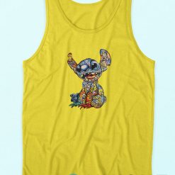Stitch Disney Tank Top Yellow