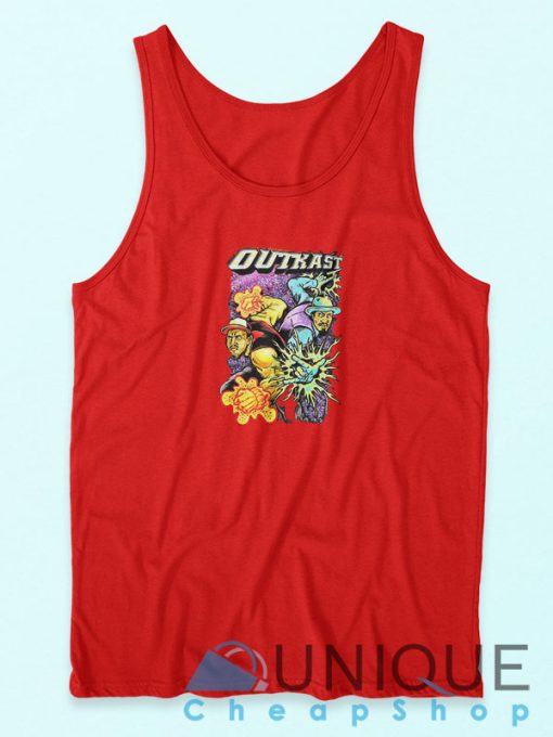 Outkast Tank Top Red