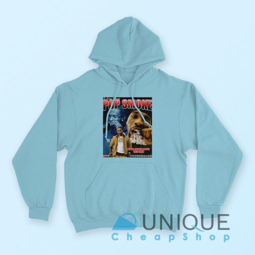 Buy it Now "Rapper Pop Smoke Hoodie" Blue Color Hoodie