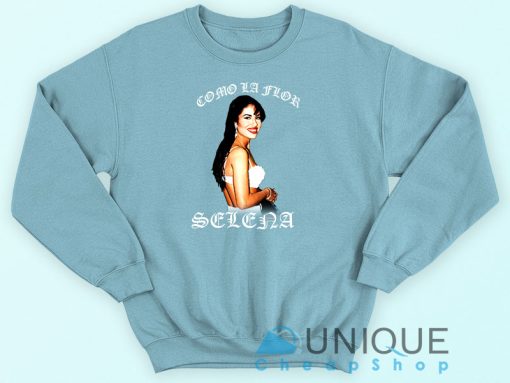 Selena Quintanilla Blue Sweatshirt