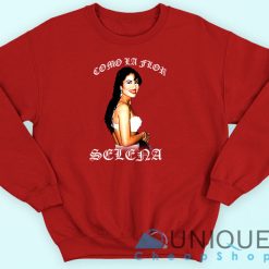 Selena Quintanilla Red Sweatshirt