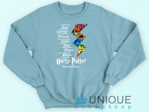 The Harry Potter Generation Sweatshirt Blue
