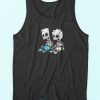 The Simpsons Bart and Lisa Skeletons Tank Top