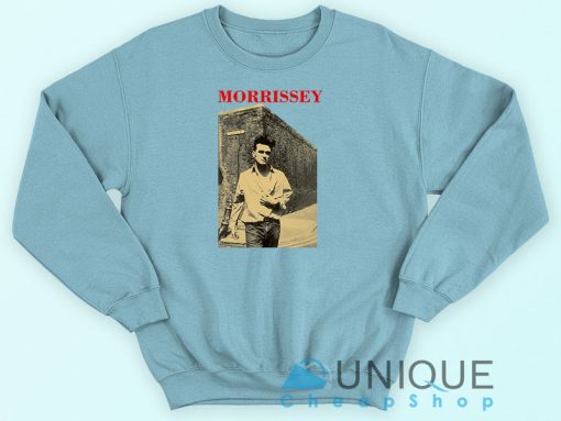 The Smiths Morrissey Sweatshirt Blue