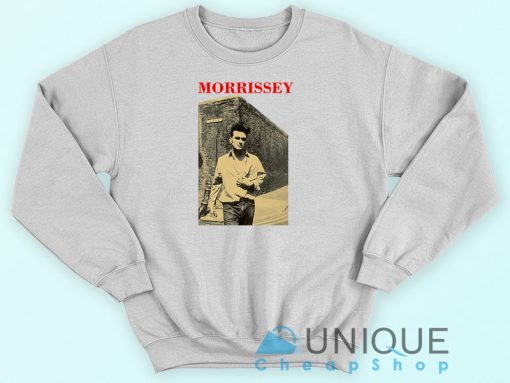 The Smiths Morrissey Sweatshirt Grey