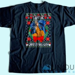 Billie Eilish The Christmas T-Shirt Navy
