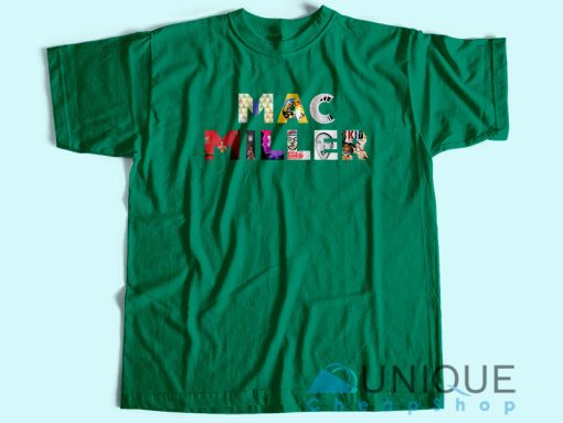 Mac Miller Album T-Shirt Green