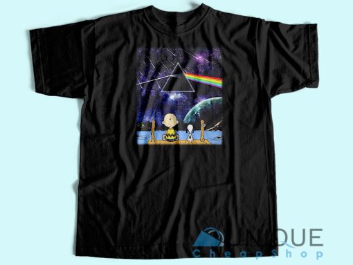 Pink Floyd Snoopy T-Shirt Black
