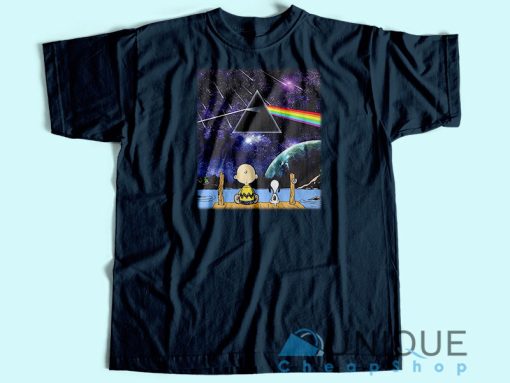 Pink Floyd Snoopy T-Shirt Navy