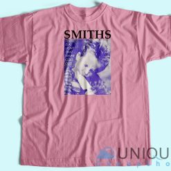 The Smiths Vintage 80s T-shirt Pink
