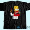 Supreme Bart Simpson T-Shirt Unisex Tee Shirt Printing Size S-3XL