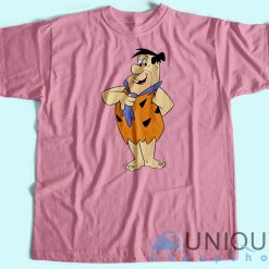 The Flintstones Fred Flintstone T-Shirt Unisex Tee Shirt Printing