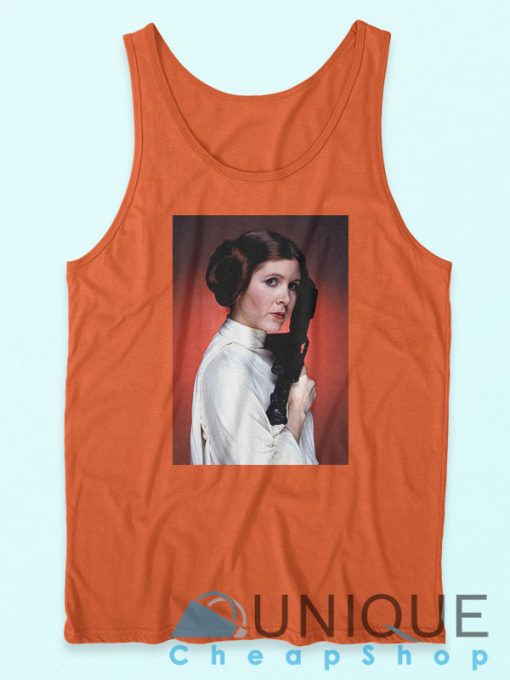 Star Wars Princess Leia Tank Top Orange
