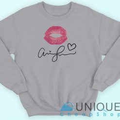 Ariana Grande Kiss And Signature Sweatshirt