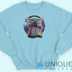 Baby Yoda Galaxy Sweatshirt