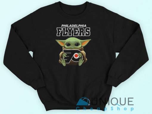 Baby Yoda Philadelphia Flyers Sweatshirt