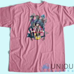 Gorillaz Band Pop Punk Rock T-Shirt