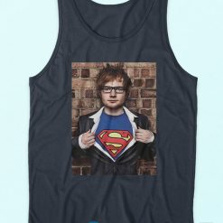 Ed Sheeran Superman Idea Tank Top