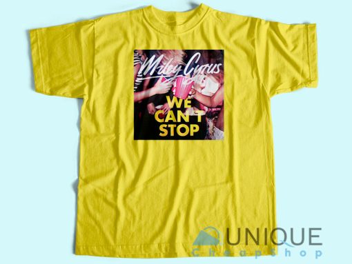 know We Can't Stop Miley Cyrus Album T-Shirt