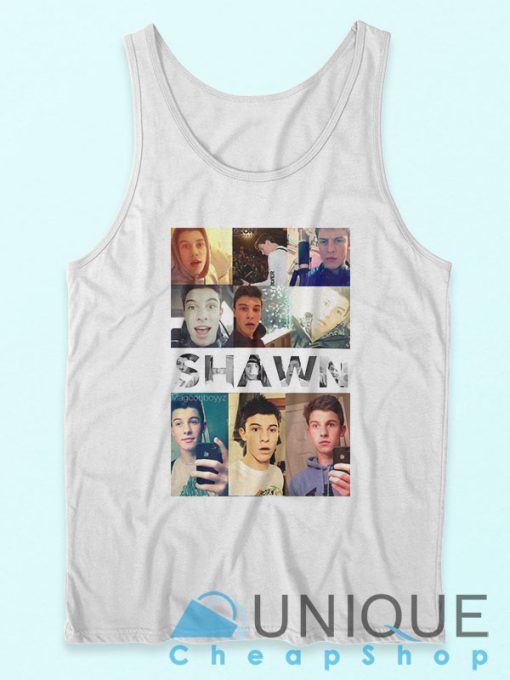 Shawn Mendes Collage Tank Top