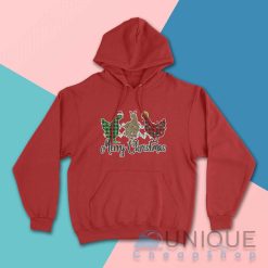Christmas Chicken Hoodie Color Red