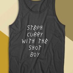 Curry Drake Shot Tank Top Color Black