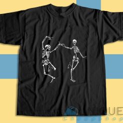 Dancing Skeletons Day of the Dead Halloween T-Shirt