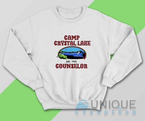 Friday The 13th Camp Crystal Lake Counselor Sweatshirt