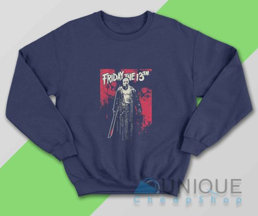 Friday The 13th Sweatshirt Color Navy