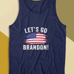 Lets Go Brandon Anti Joe Biden Tank Top Color Navy
