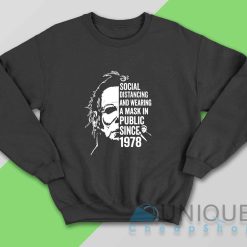 Michael Myers Social Distancing Sweatshirt